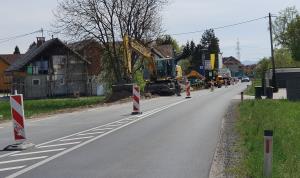 Pričetek gradnje pločnika v Dragomlju_2